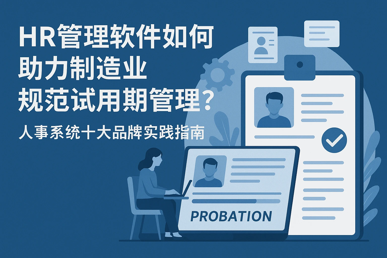 HR管理软件如何助力制造业规范试用期管理？人事系统十大品牌实践指南