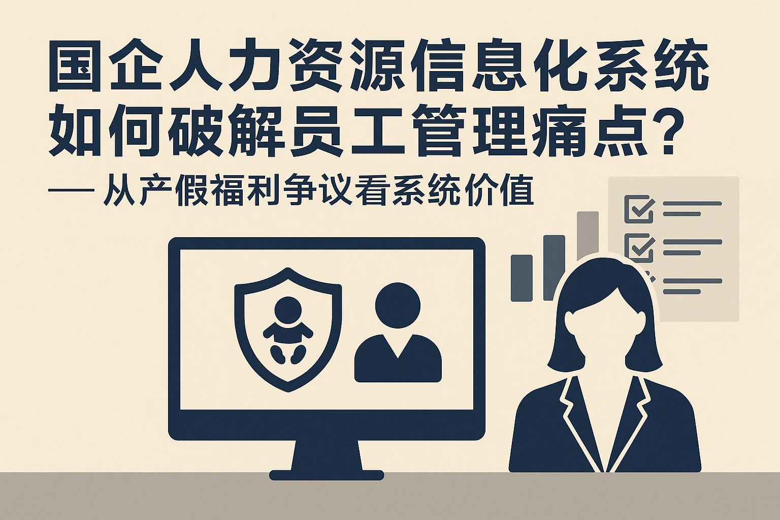 国企人力资源信息化系统如何破解员工管理痛点？——从产假福利争议看系统价值