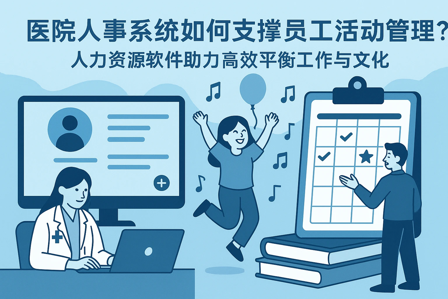 医院人事系统如何支撑员工活动管理？人力资源软件助力高效平衡工作与文化