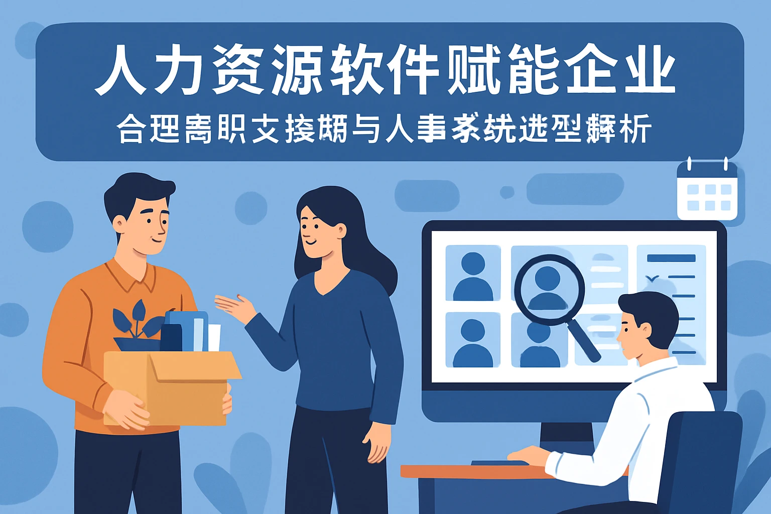 人力资源软件赋能企业：合理离职交接期与人事系统选型解析