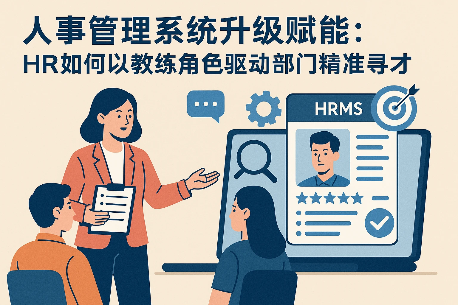 人事管理系统升级赋能：HR如何以教练角色驱动部门精准寻才