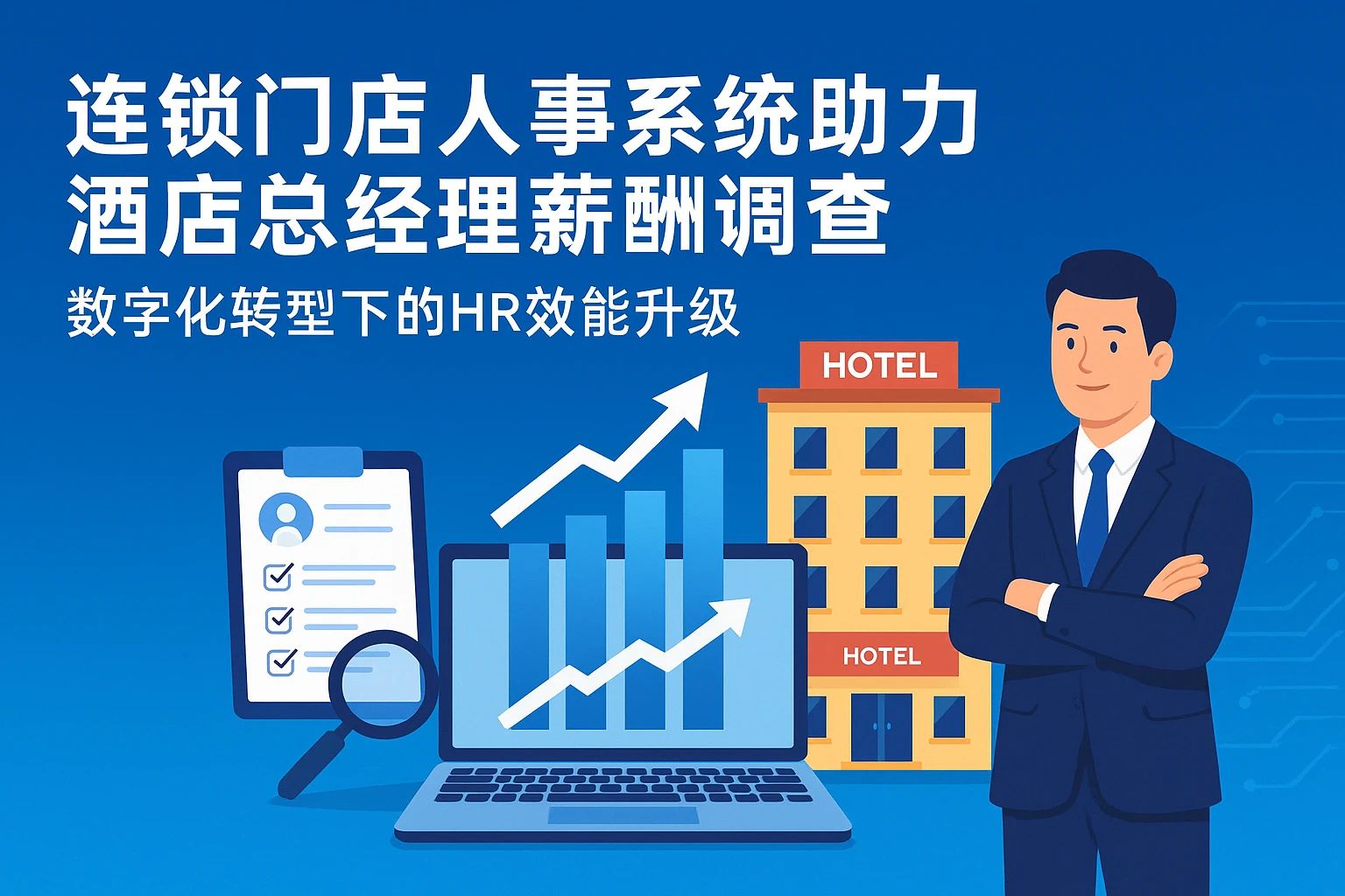 连锁门店人事系统助力酒店总经理薪酬调查：数字化转型下的HR效能升级