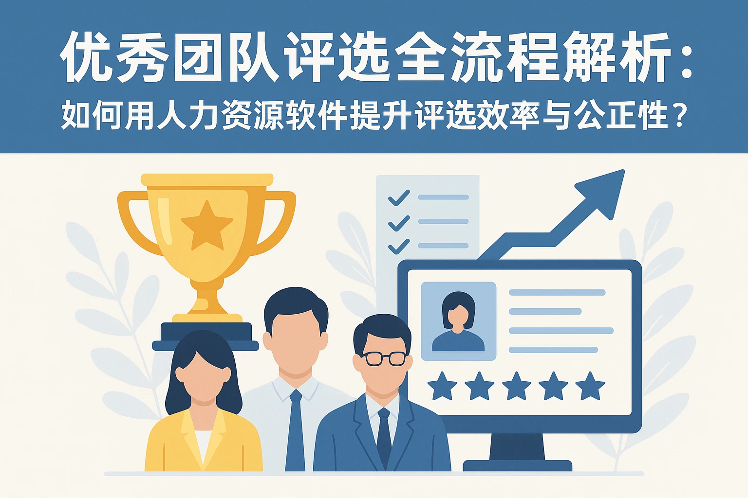 优秀团队评选全流程解析：如何用人力资源软件提升评选效率与公正性？