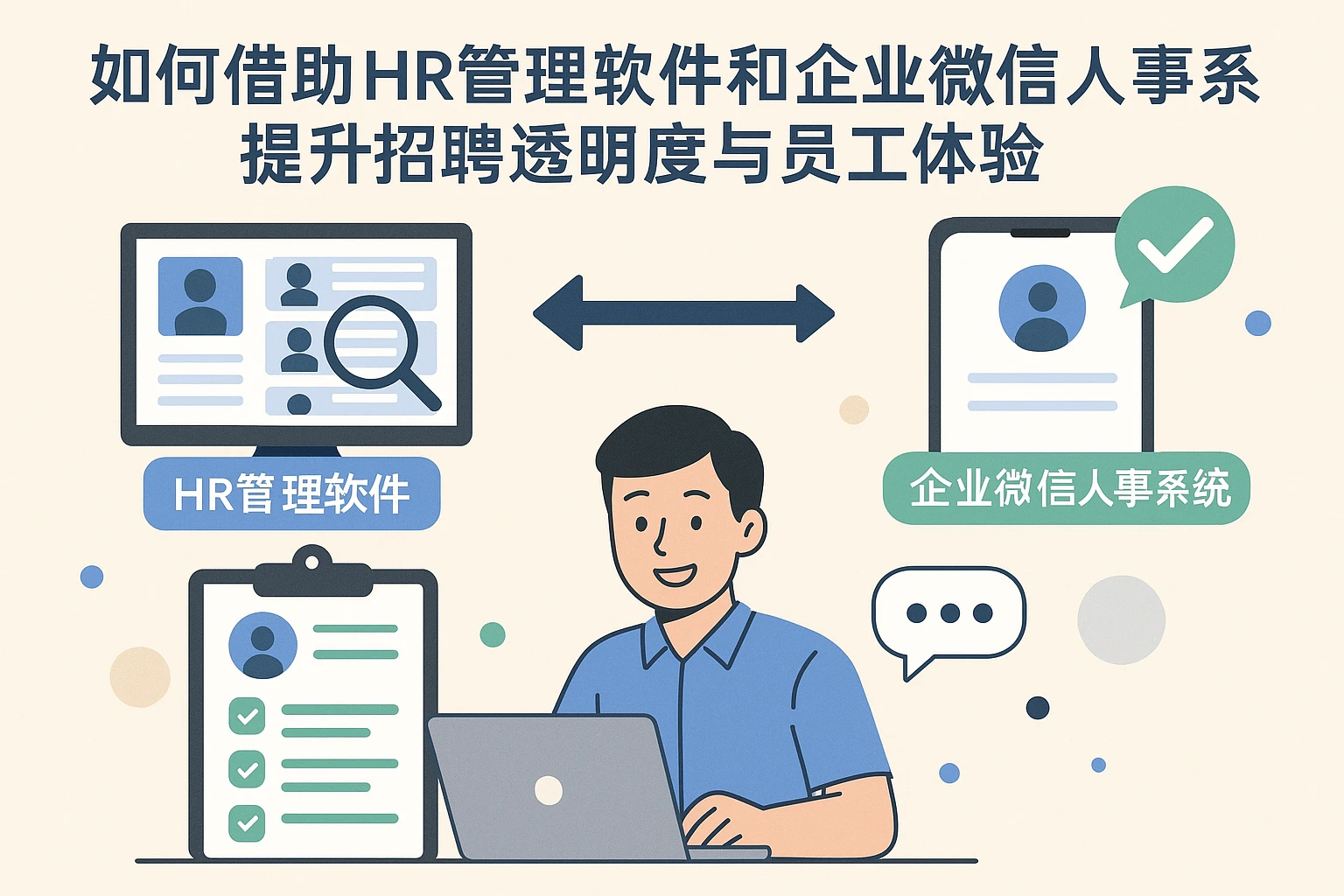 如何借助HR管理软件和企业微信人事系统提升招聘透明度与员工体验