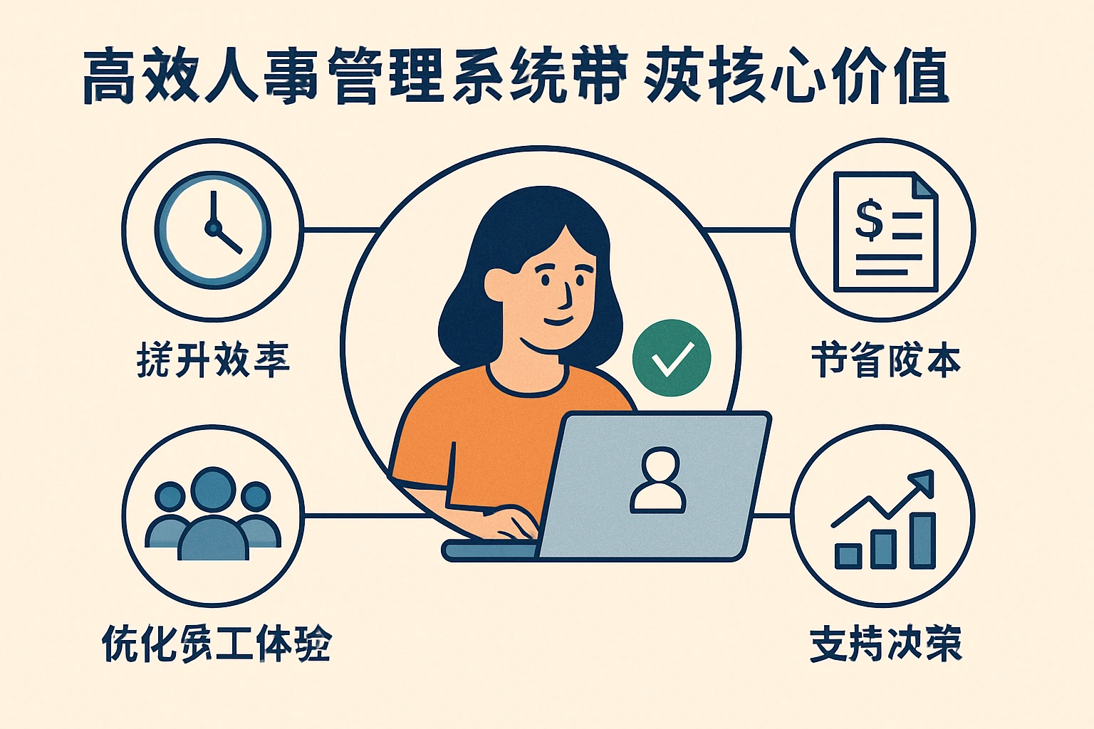 高效人事管理系统带来的核心价值