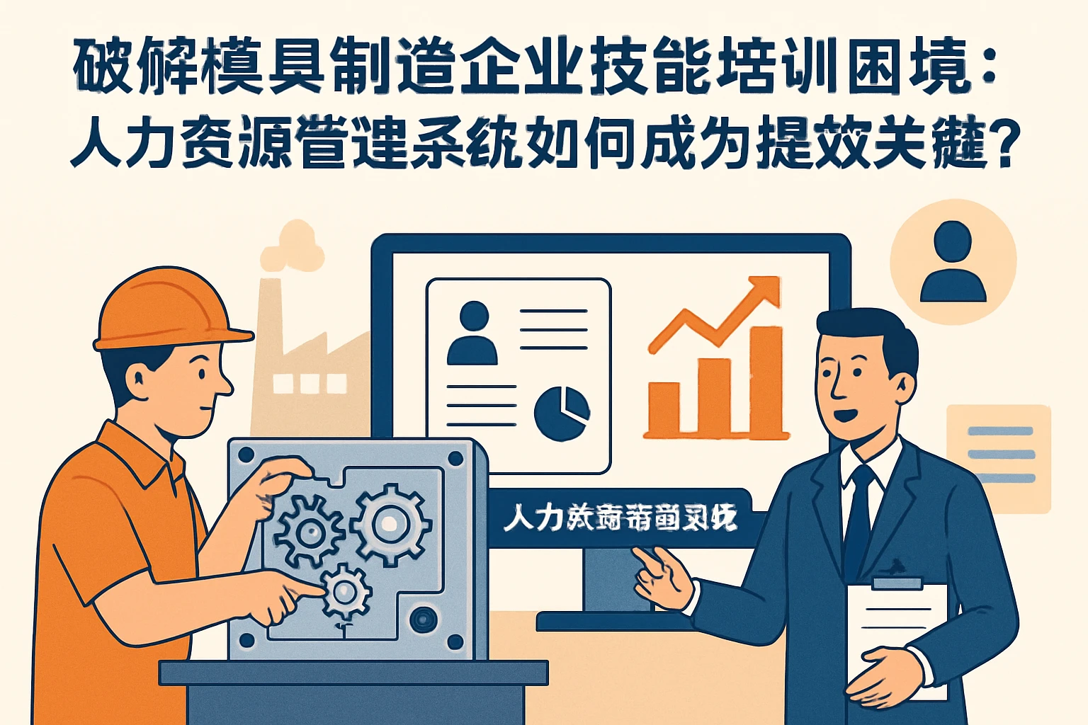 破解模具制造企业技能培训困境：人力资源管理系统如何成为提效关键？