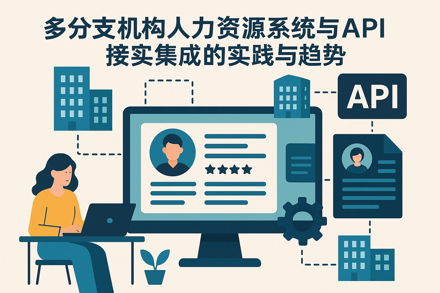 多分支机构人力资源系统与API接口集成的实践与趋势