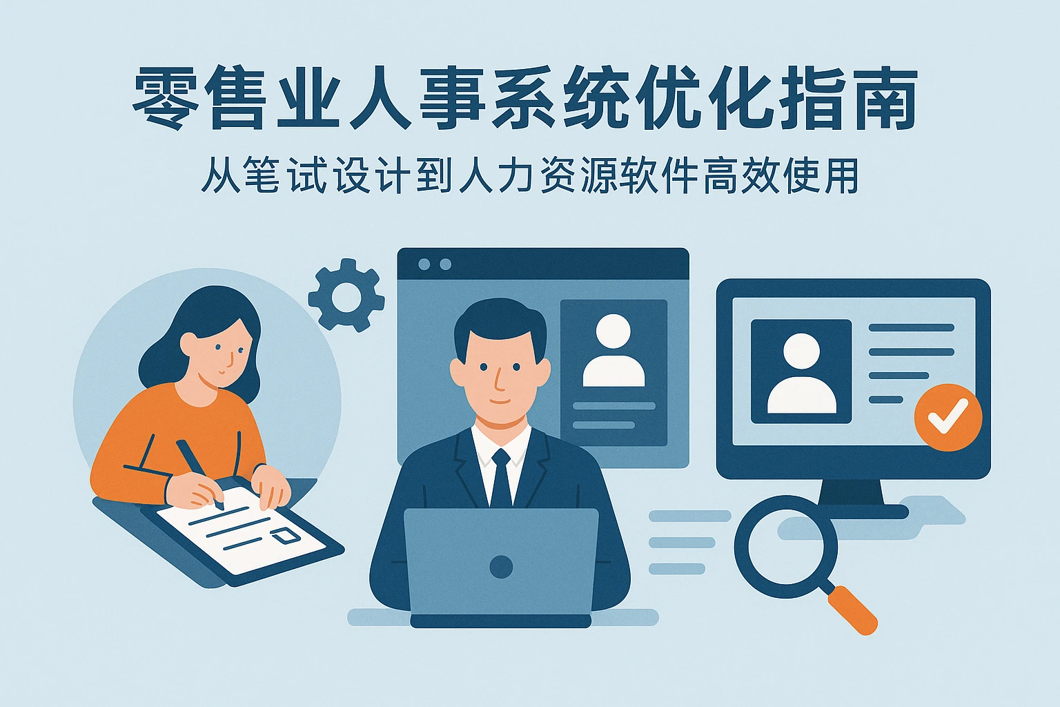 零售业人事系统优化指南：从笔试设计到人力资源软件高效使用
