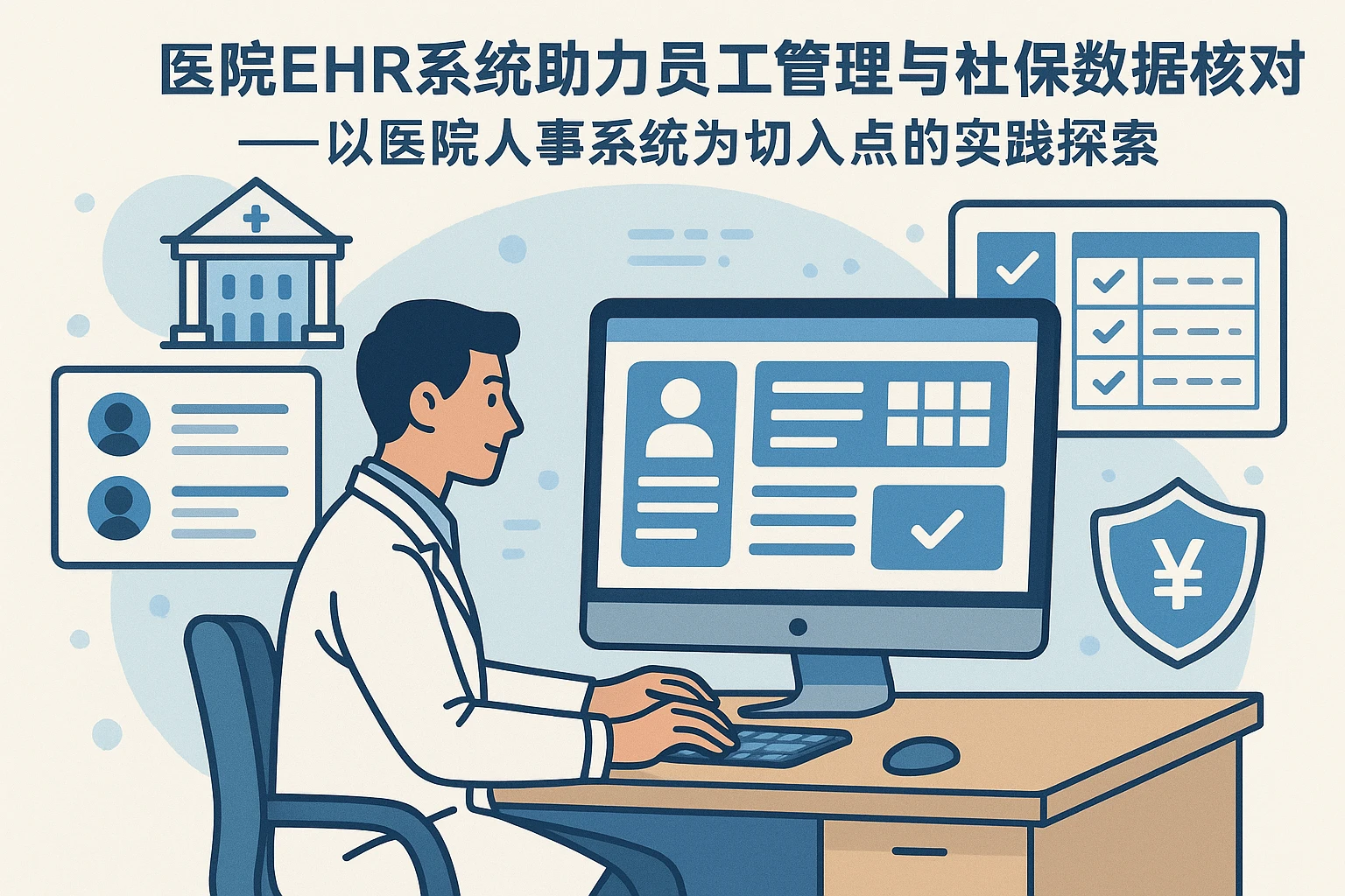 医院ehr系统助力员工管理与社保数据核对——以医院人事系统为切入点的实践探索