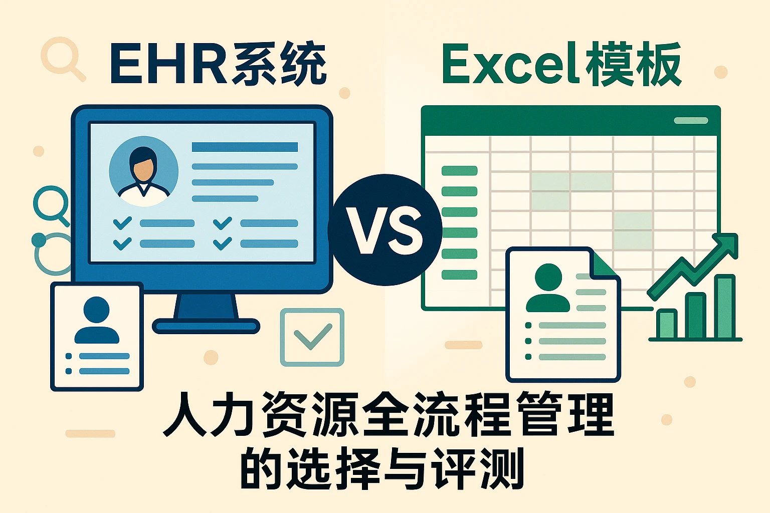 EHR系统 vs Excel模板：人力资源全流程管理的选择与评测