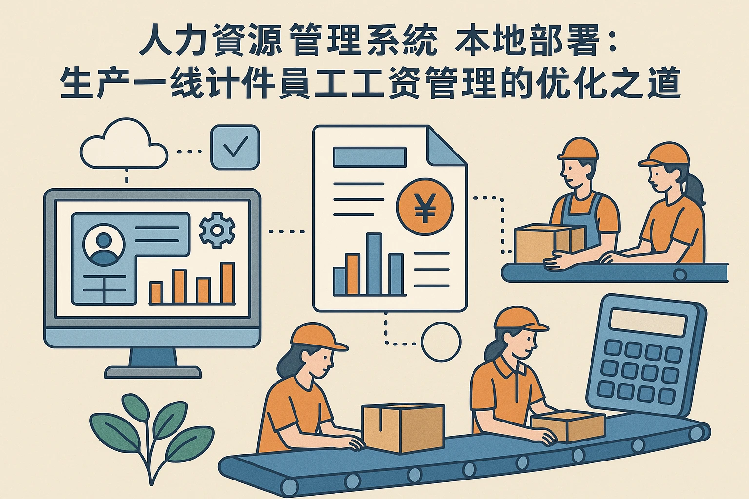 人力资源管理系统本地部署：生产一线计件员工工资管理的优化之道