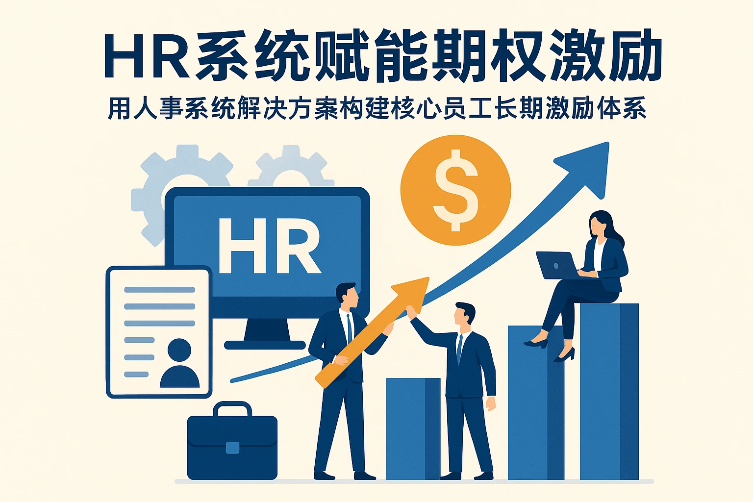 HR系统赋能期权激励：用人事系统解决方案构建核心员工长期激励体系