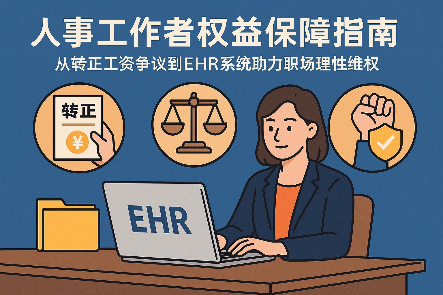 人事工作者权益保障指南：从转正工资争议到EHR系统助力职场理性维权
