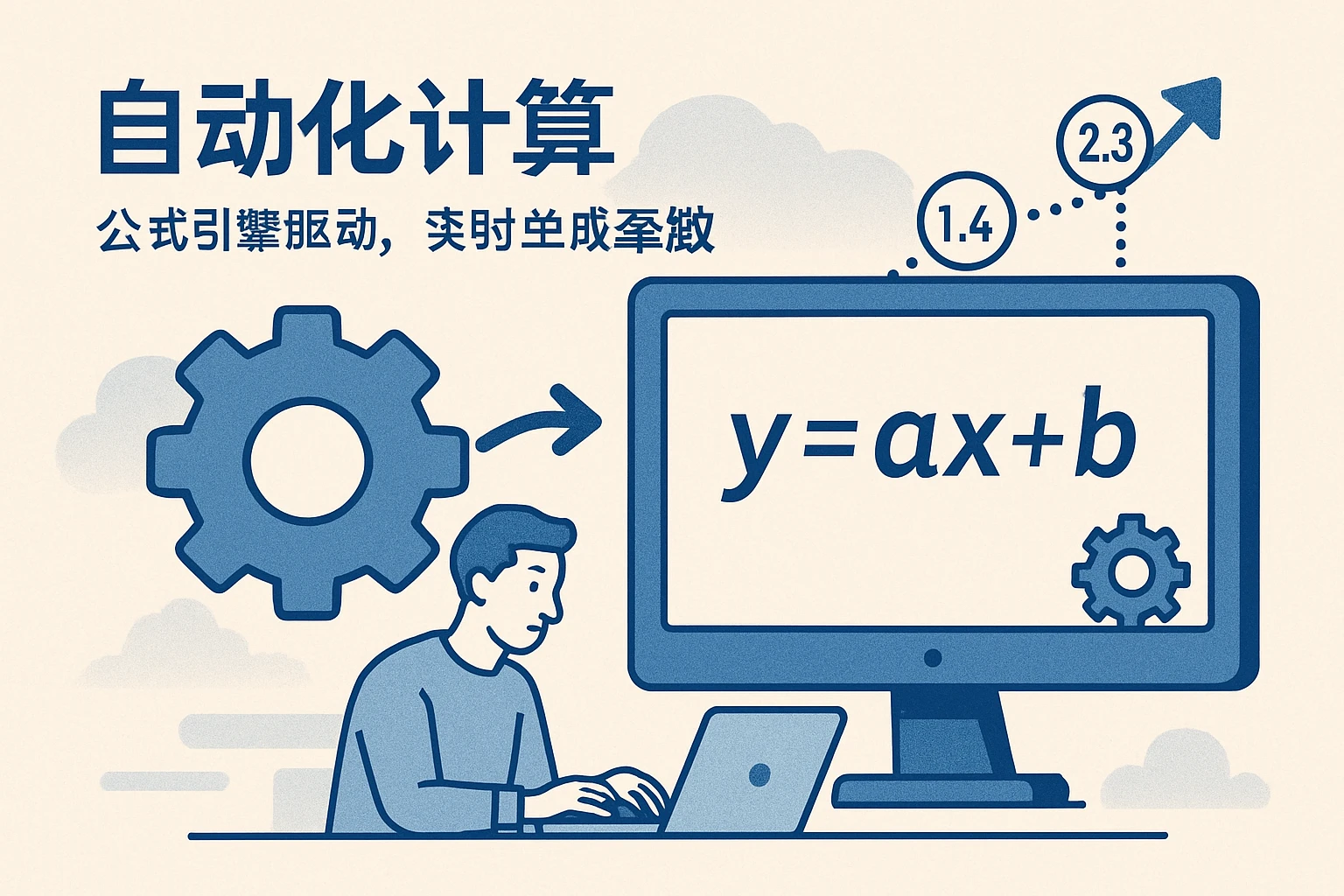 2. 自动化计算：公式引擎驱动，实时生成系数
