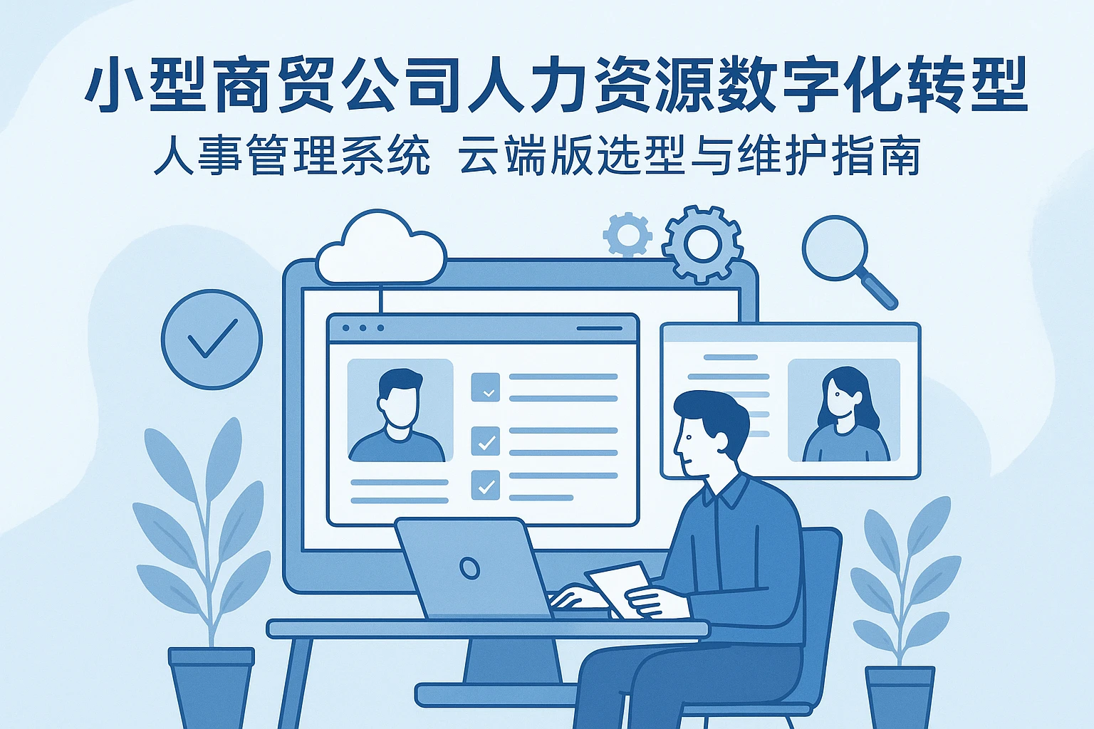 小型商贸公司人力资源数字化转型：人事管理系统云端版选型与维护指南