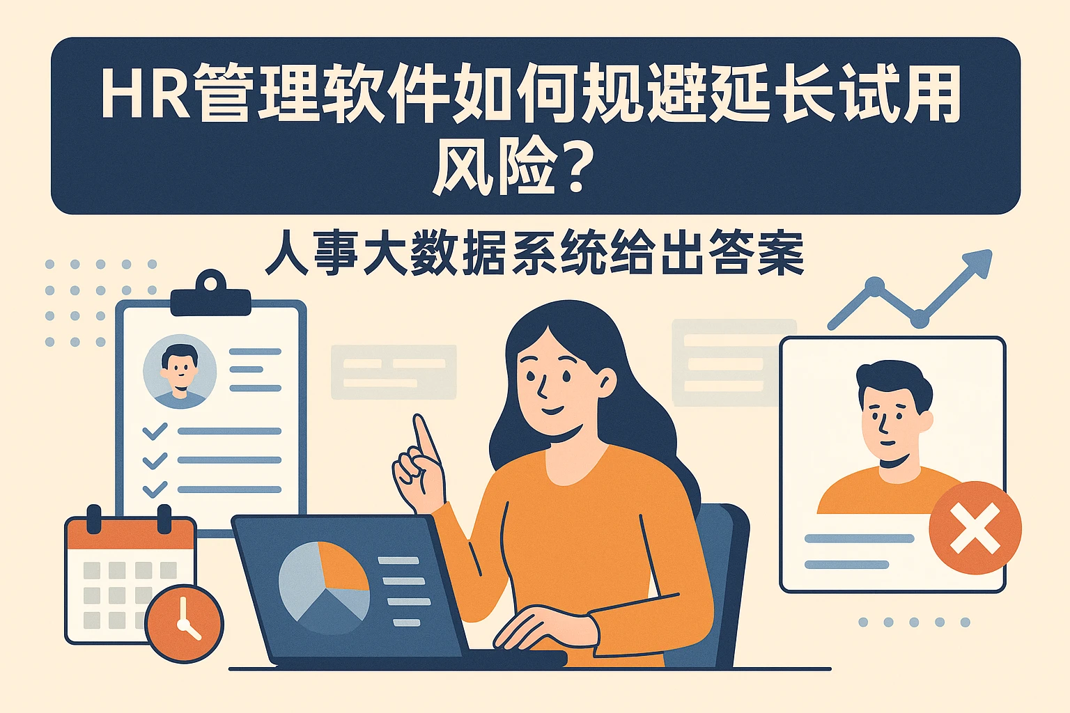 HR管理软件如何规避延长试用期风险？人事大数据系统给出答案
