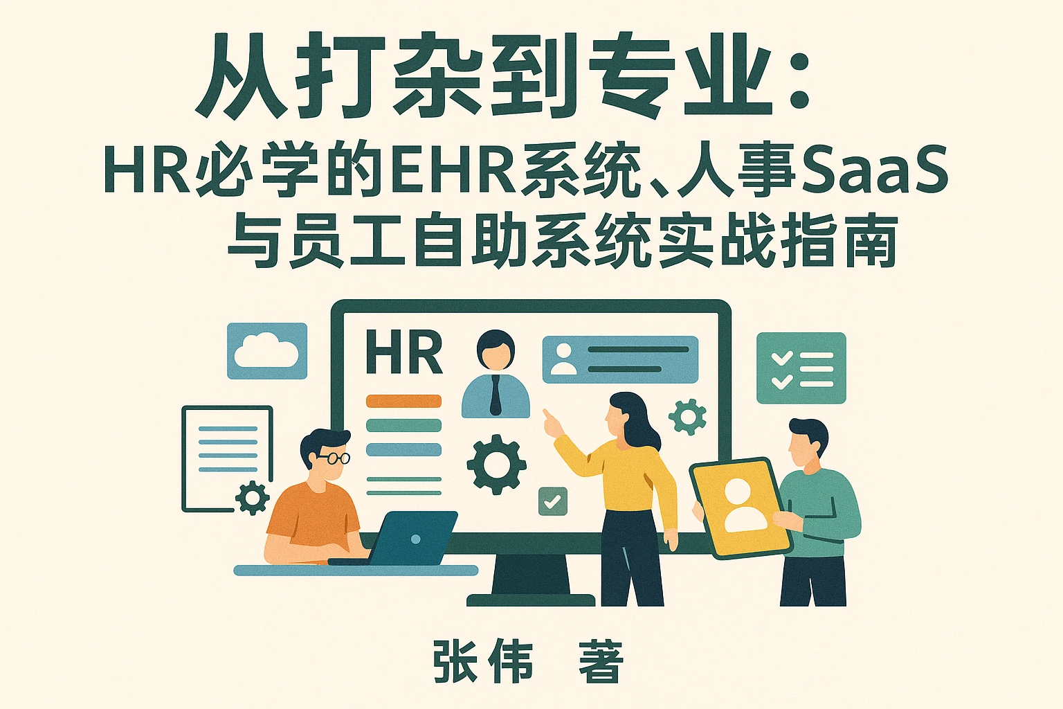 从打杂到专业：HR必学的EHR系统、人事SaaS与员工自助系统实战指南