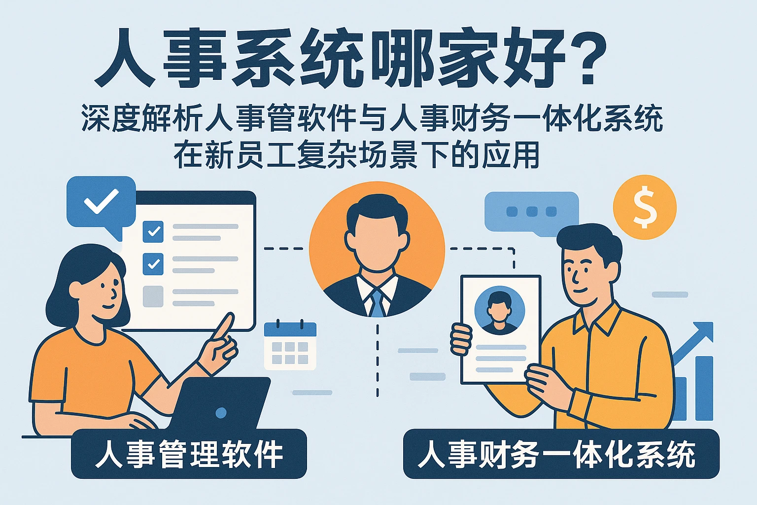 人事系统哪家好？深度解析人事管理软件与人事财务一体化系统在新员工复杂场景下的应用