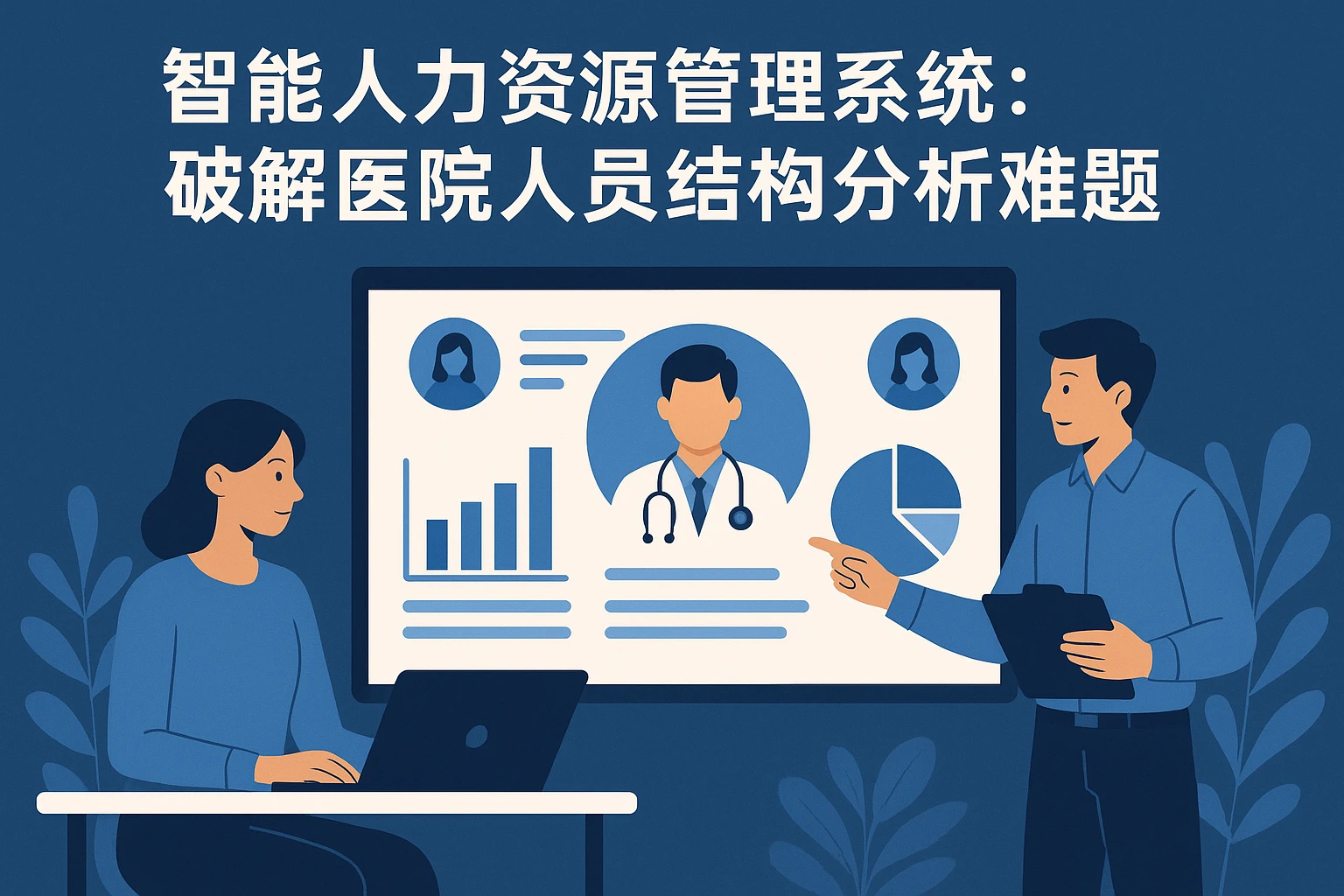 智能人力资源管理系统：破解医院人员结构分析难题