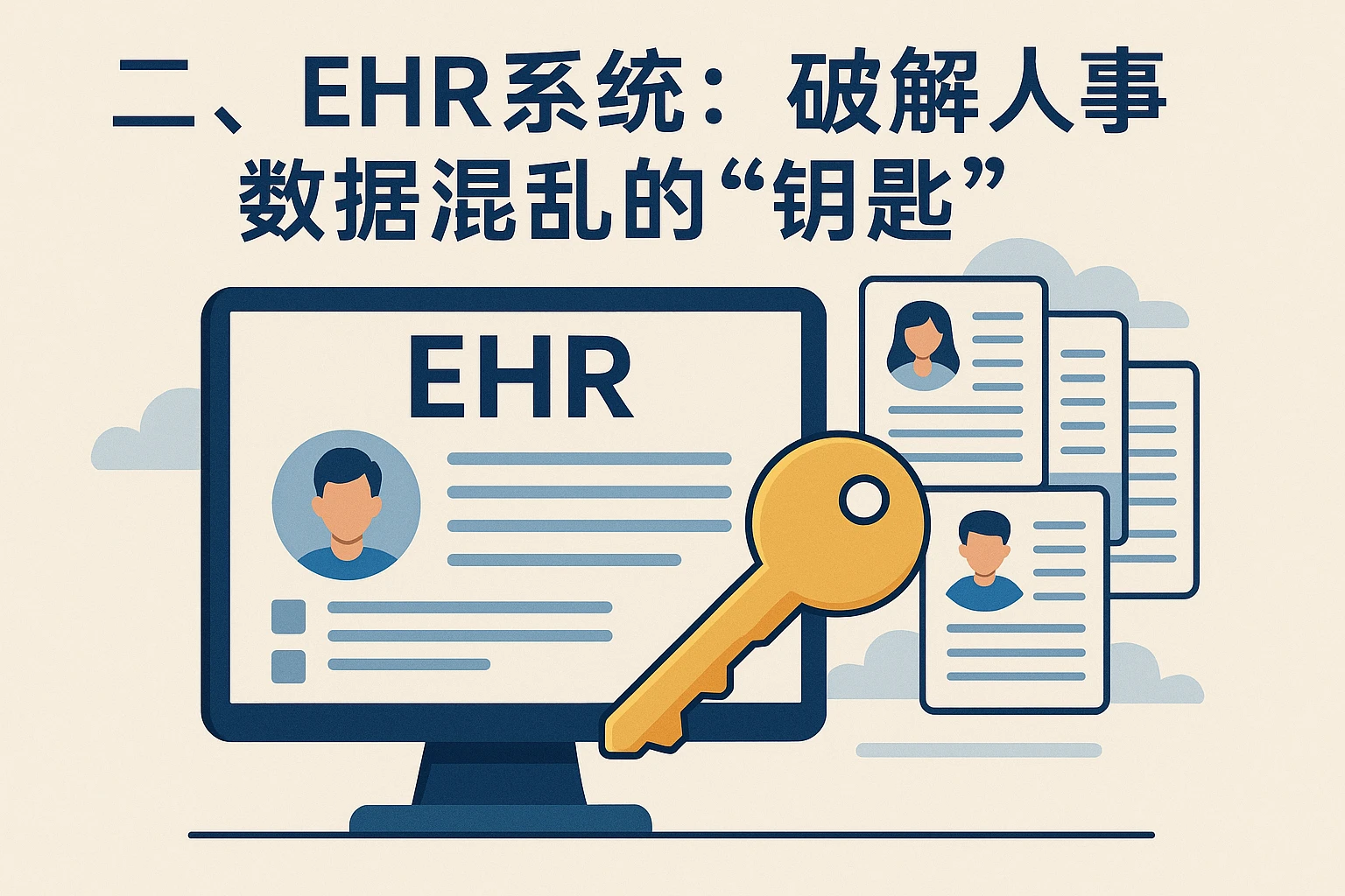 二、EHR系统：破解人事数据混乱的“钥匙”