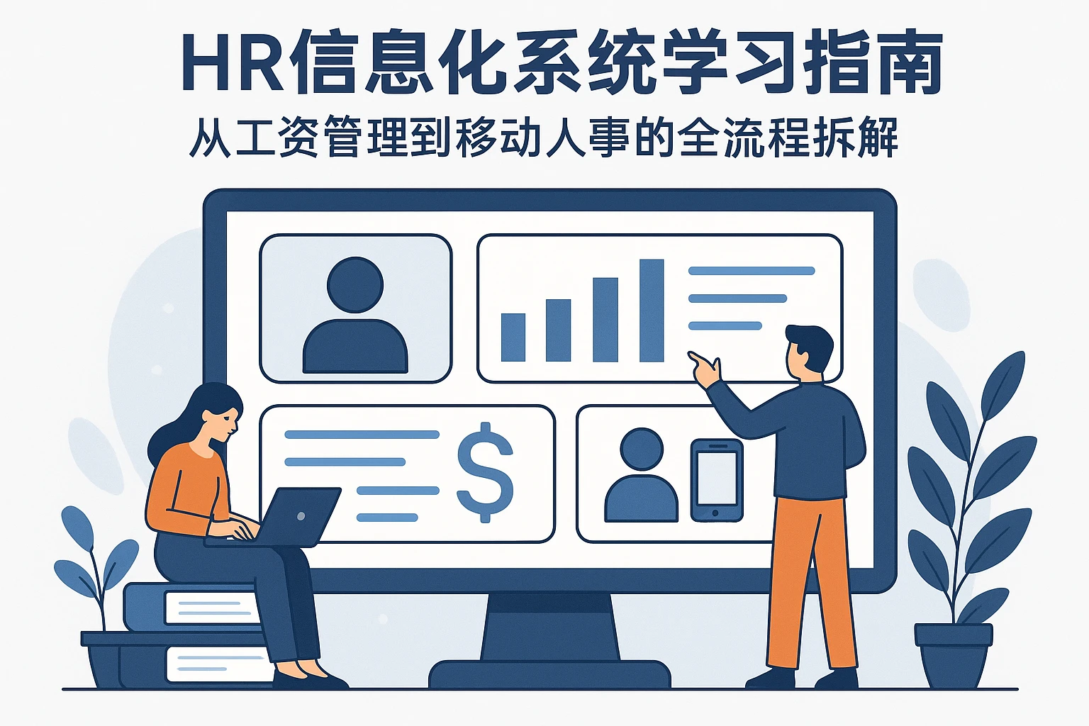 人力资源信息化系统学习指南：从工资管理到移动人事的全流程拆解