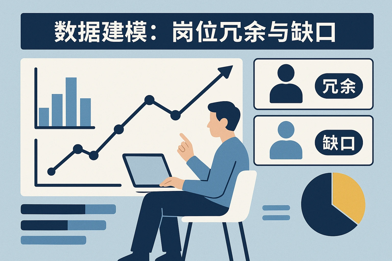 2. 数据建模，识别“岗位冗余与缺口”