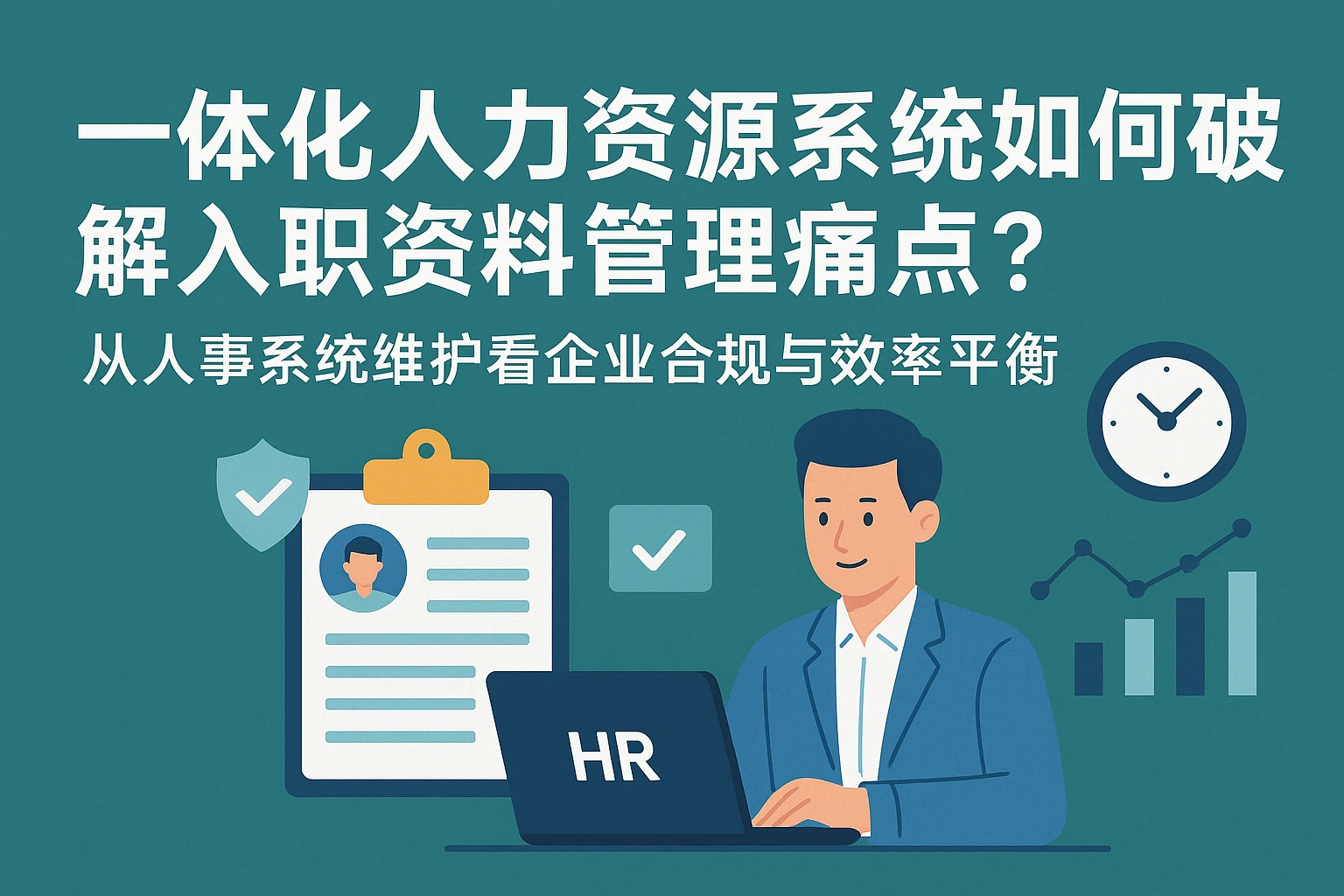 一体化人力资源系统如何破解入职资料管理痛点？——从人事系统维护看企业合规与效率平衡