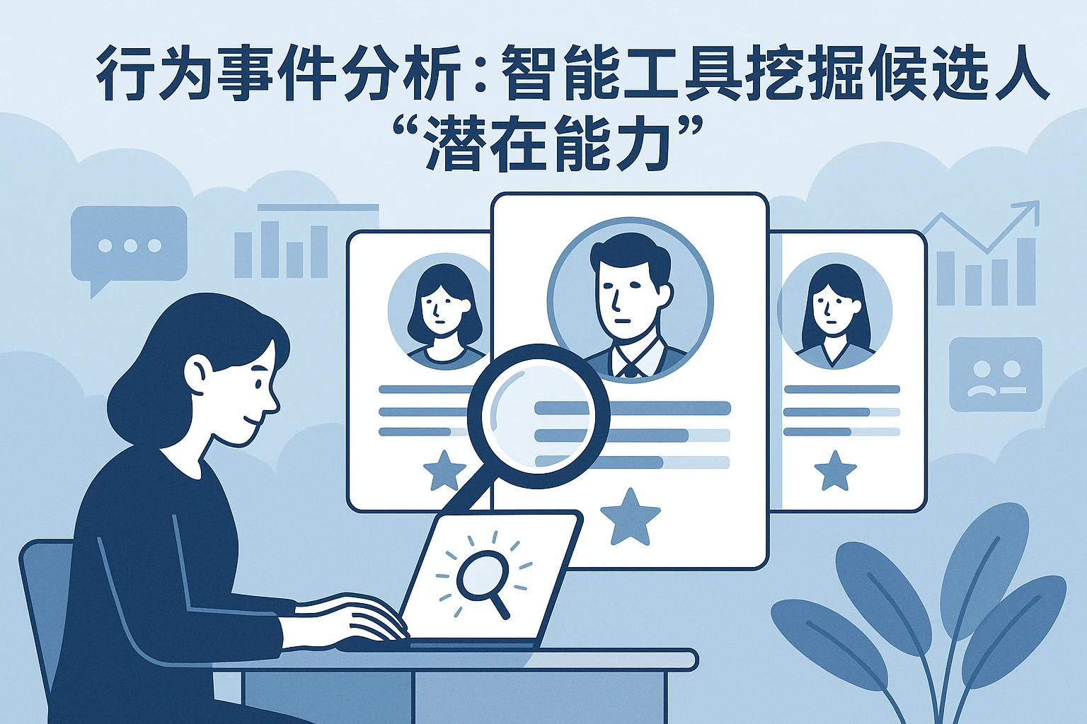 2. 行为事件分析：智能工具挖掘候选人“潜在能力”