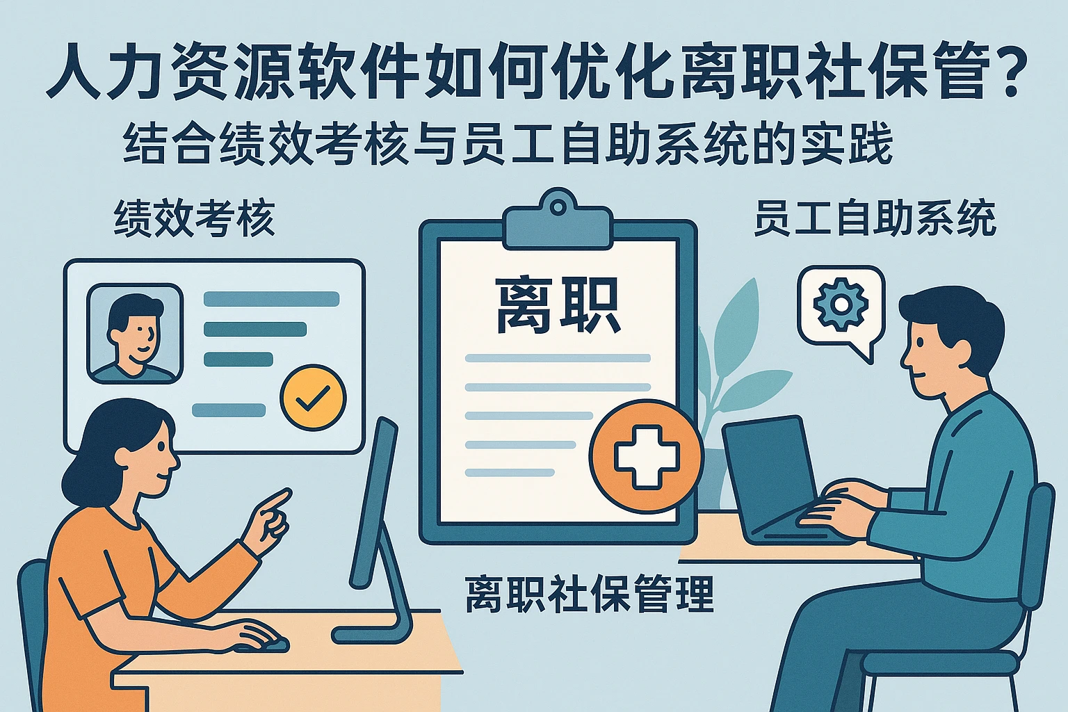 人力资源软件如何优化离职社保管理？结合绩效考核与员工自助系统的实践