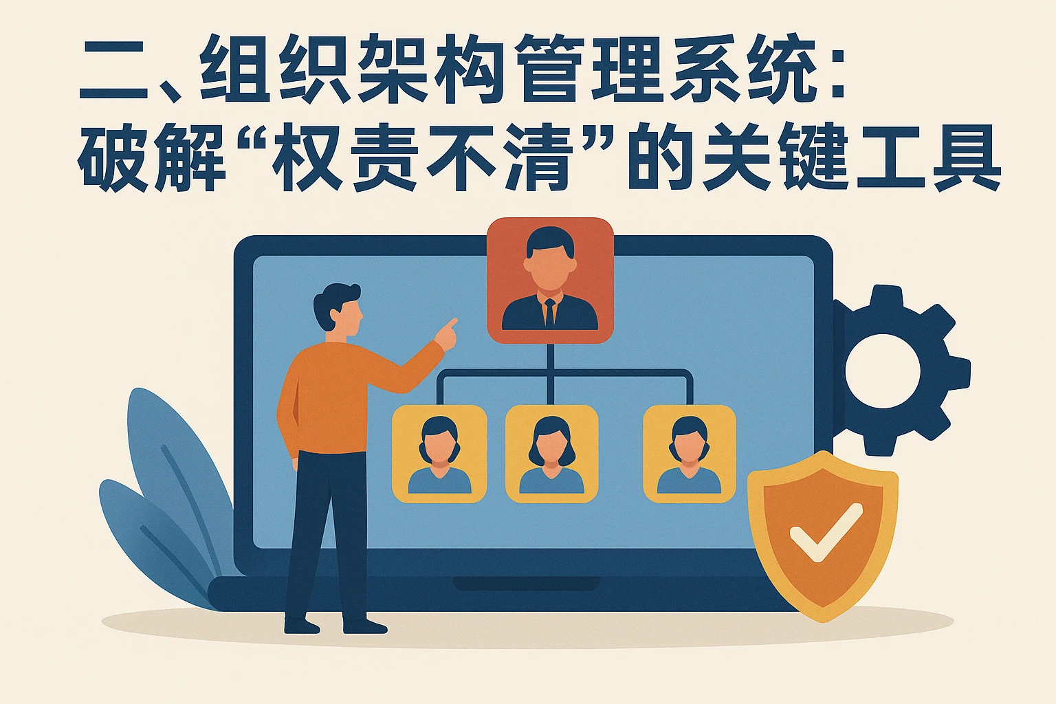 二、组织架构管理系统：破解“权责不清”的关键工具