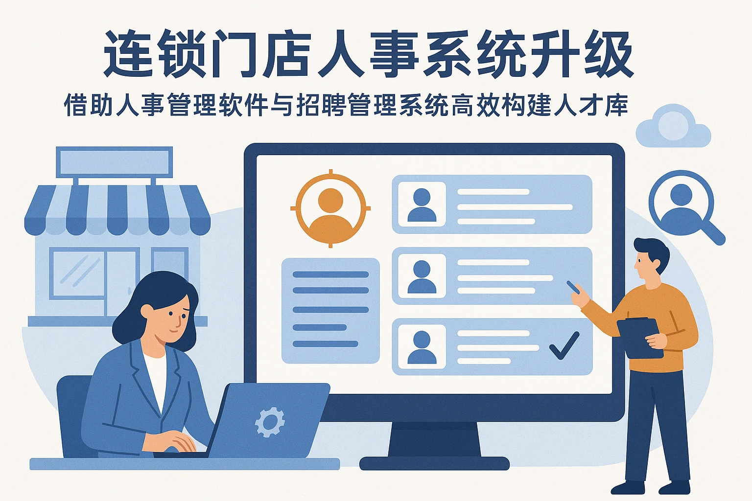 连锁门店人事系统升级：借助人事管理软件与招聘管理系统高效构建人才库
