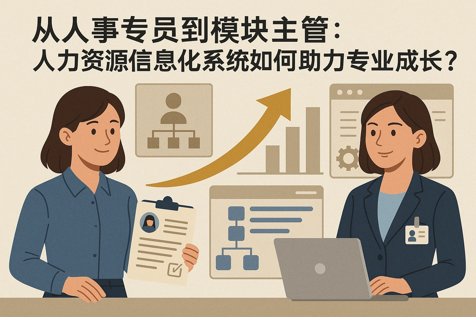 从人事专员到模块主管：人力资源信息化系统如何助力专业成长？