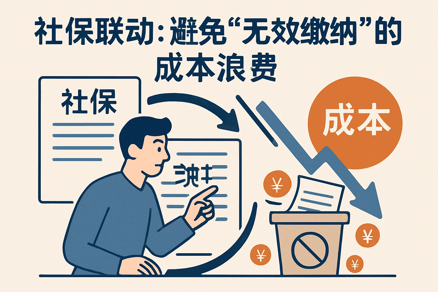 2. 社保联动：避免“无效缴纳”的成本浪费