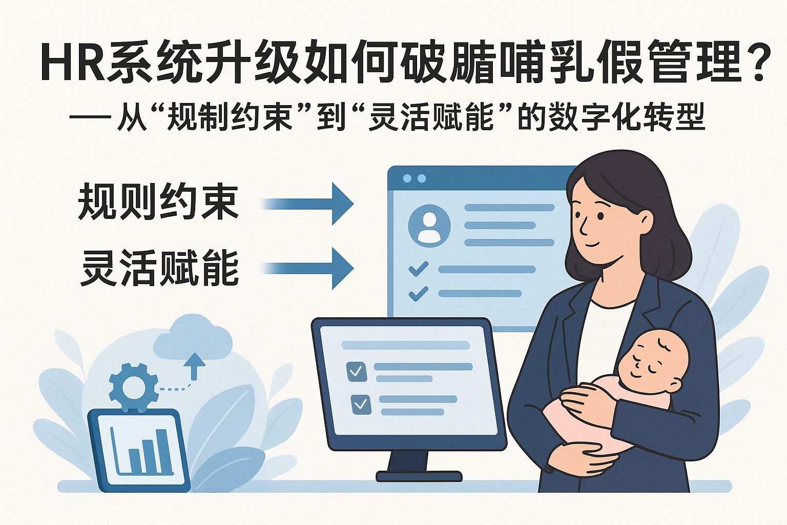 HR系统升级如何破解哺乳假管理难题？——从“规则约束”到“灵活赋能”的数字化转型