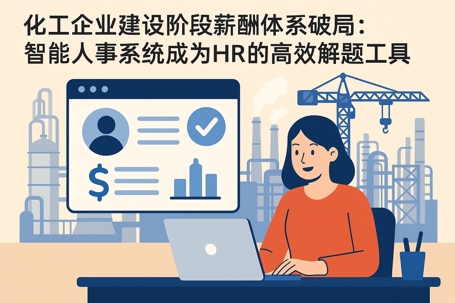 化工企业建设阶段薪酬体系破局：智能人事系统成为HR的高效解题工具
