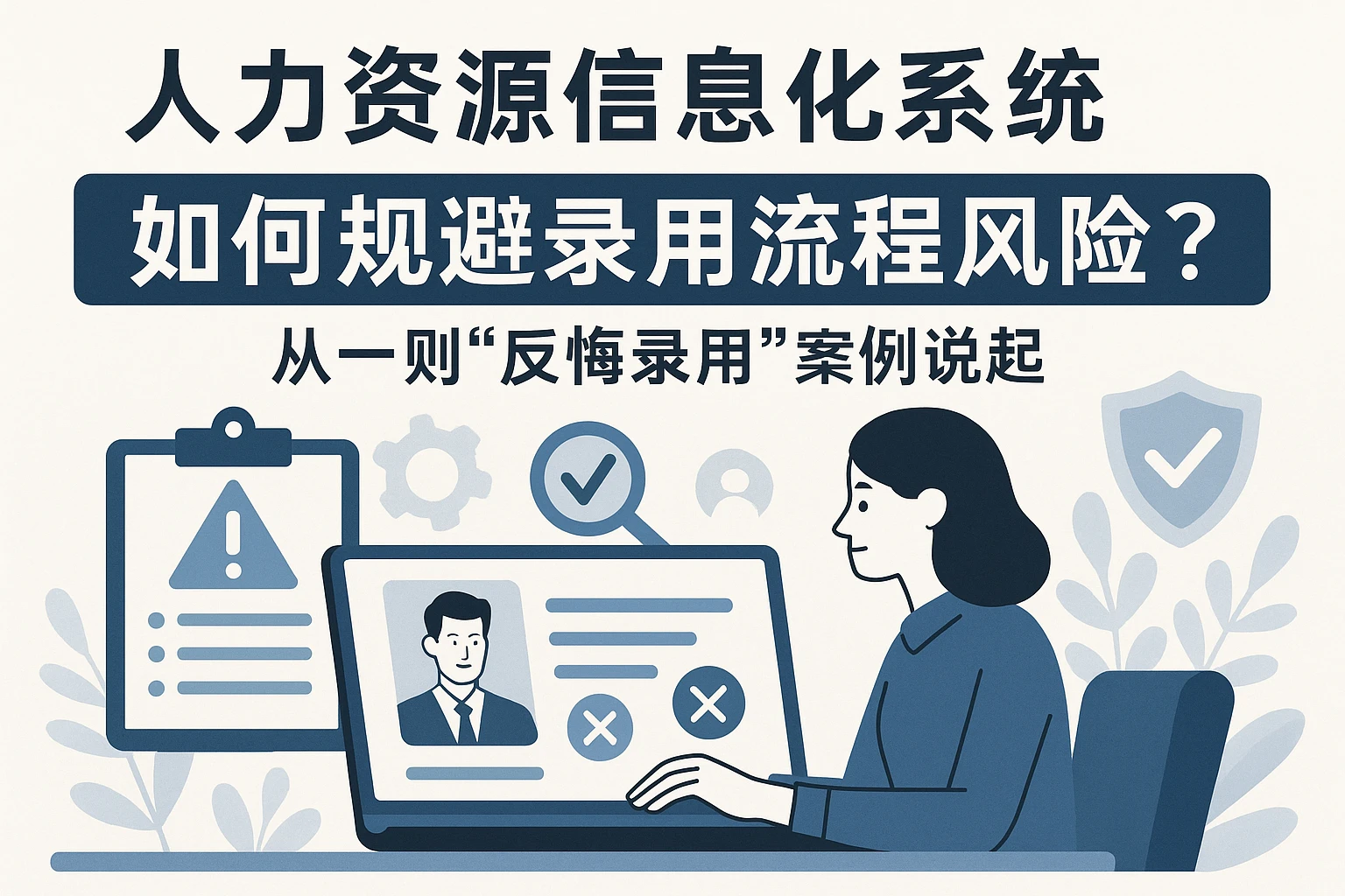 人力资源信息化系统如何规避录用流程风险？从一则“反悔录用”案例说起