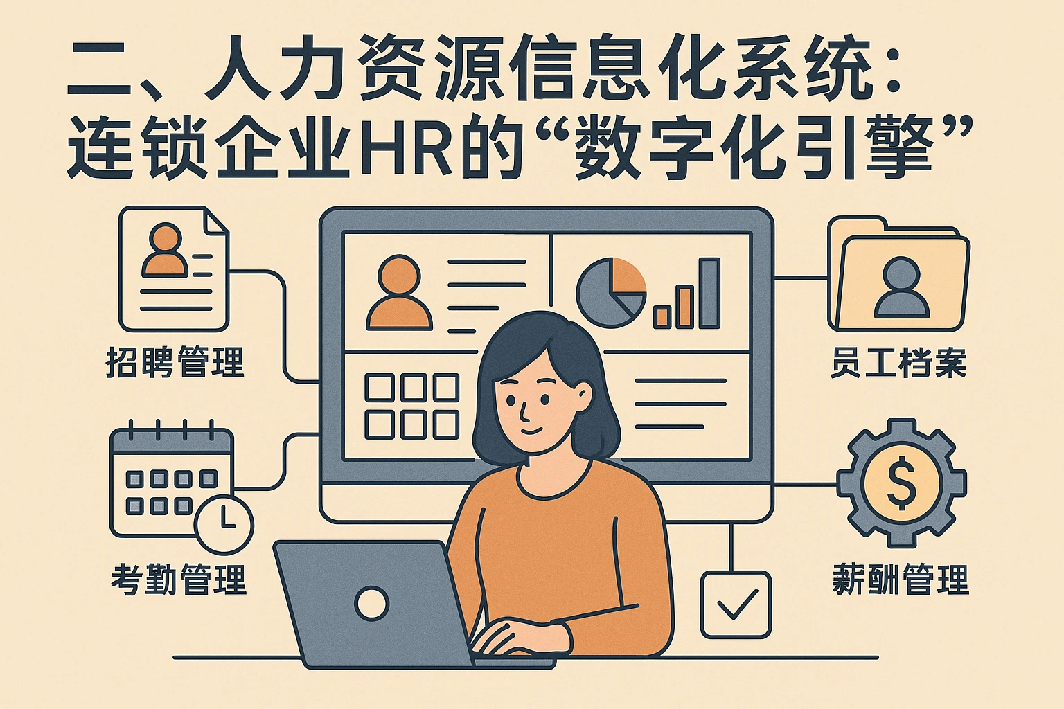 二、人力资源信息化系统：连锁企业HR的“数字化引擎”