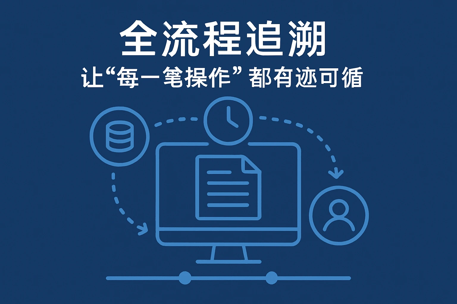 2. 全流程追溯：让“每一笔操作”都有迹可循