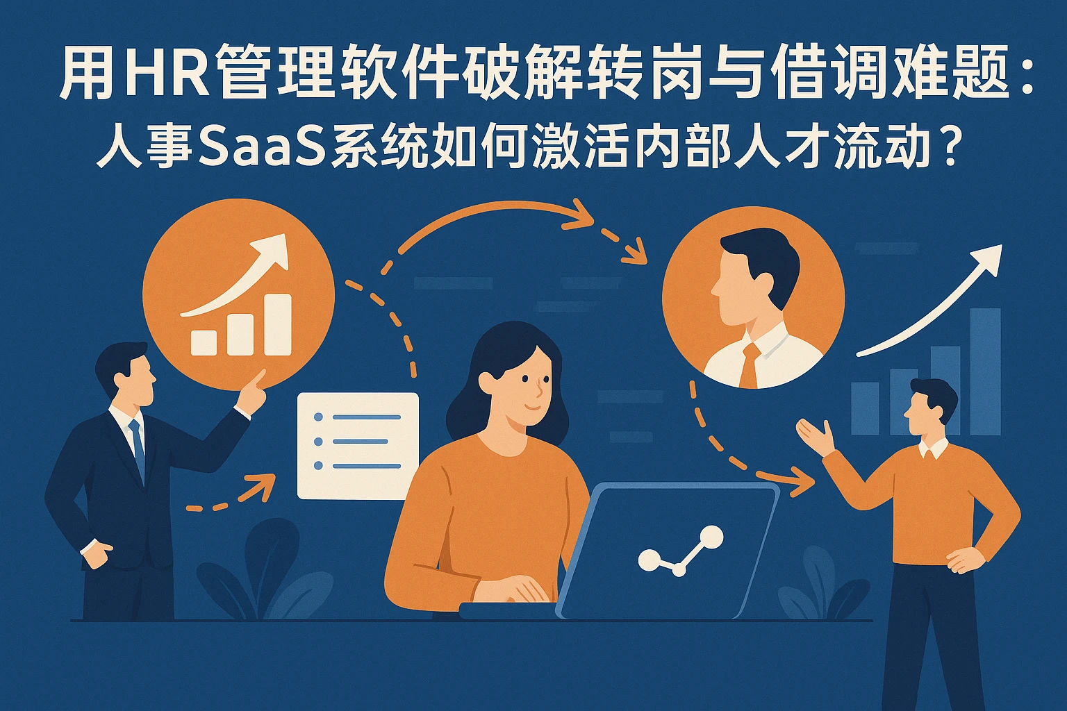 用HR管理软件破解转岗与借调难题：人事SaaS系统如何激活内部人才流动？