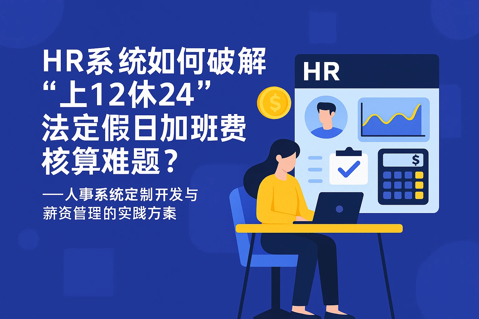 HR系统如何破解“上12休24”法定假日加班费核算难题？——人事系统定制开发与薪资管理的实践方案