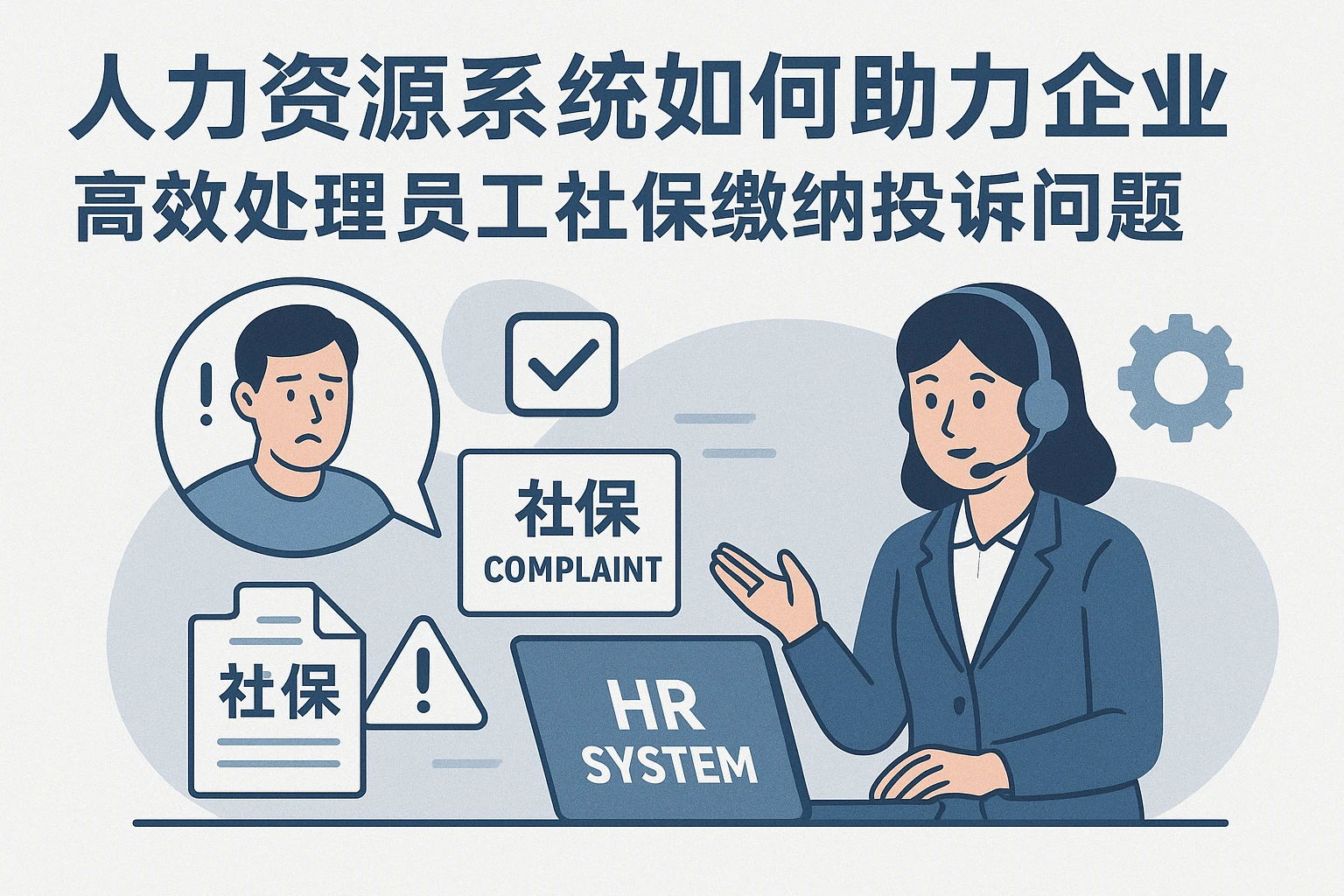 人力资源系统如何助力企业高效处理员工社保缴纳投诉问题