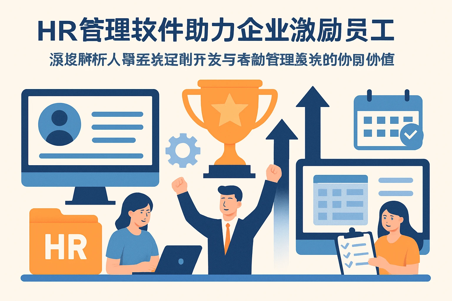 HR管理软件助力企业激励员工：深度解析人事系统定制开发与考勤管理系统的协同价值