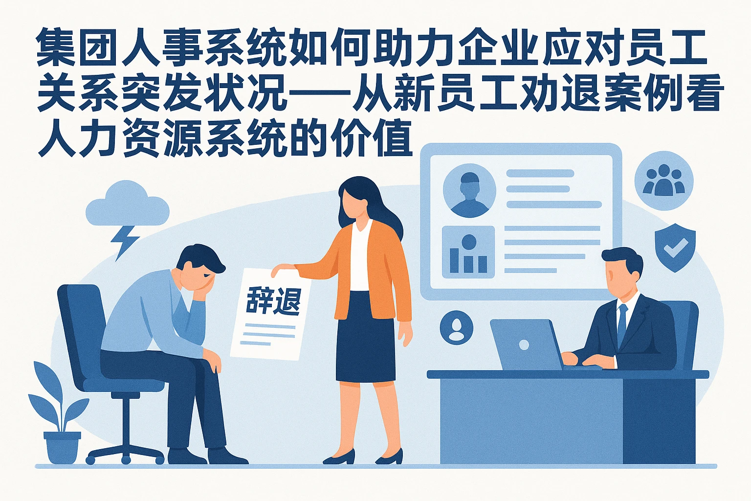 集团人事系统如何助力企业应对员工关系突发状况——从新员工劝退案例看人力资源系统的价值