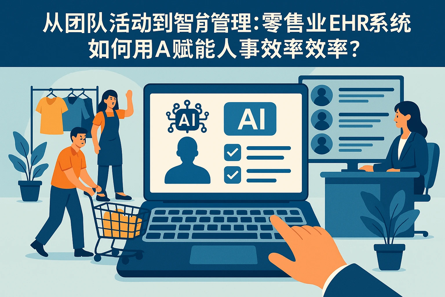 从团队活动到智能管理：零售业EHR系统如何用AI赋能人事效率？