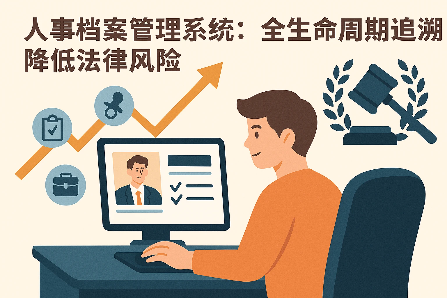 2. 人事档案管理系统：全生命周期追溯，降低法律风险