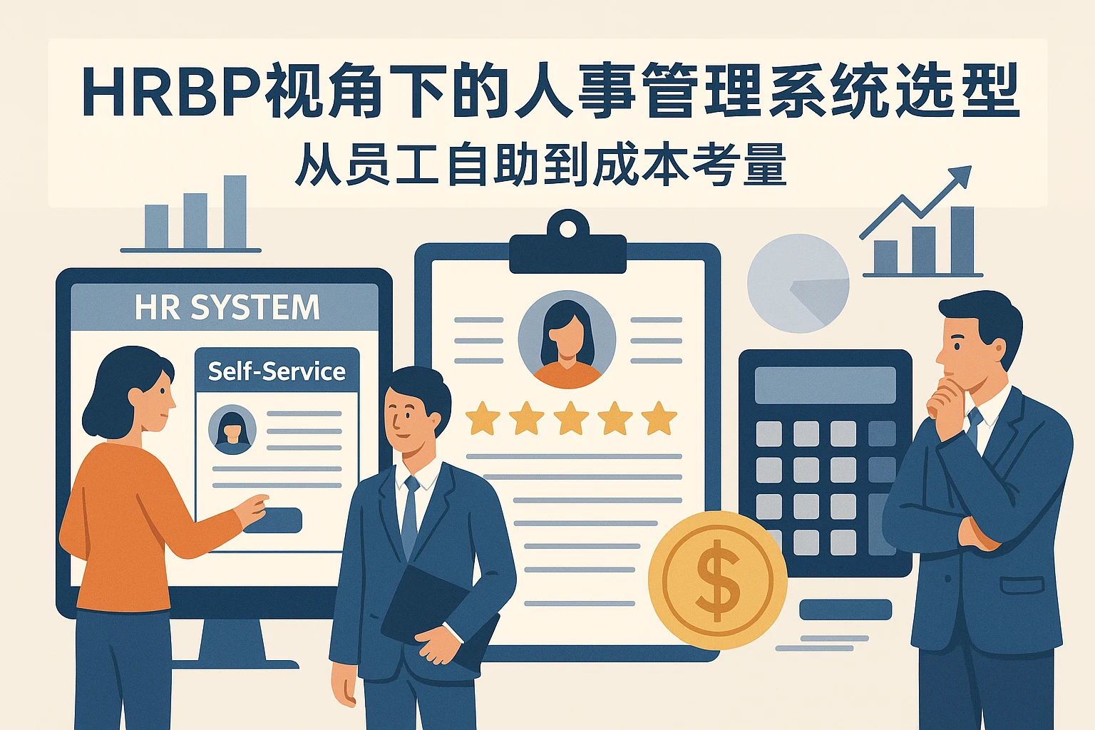 HRBP视角下的人事管理系统选型：从员工自助到成本考量