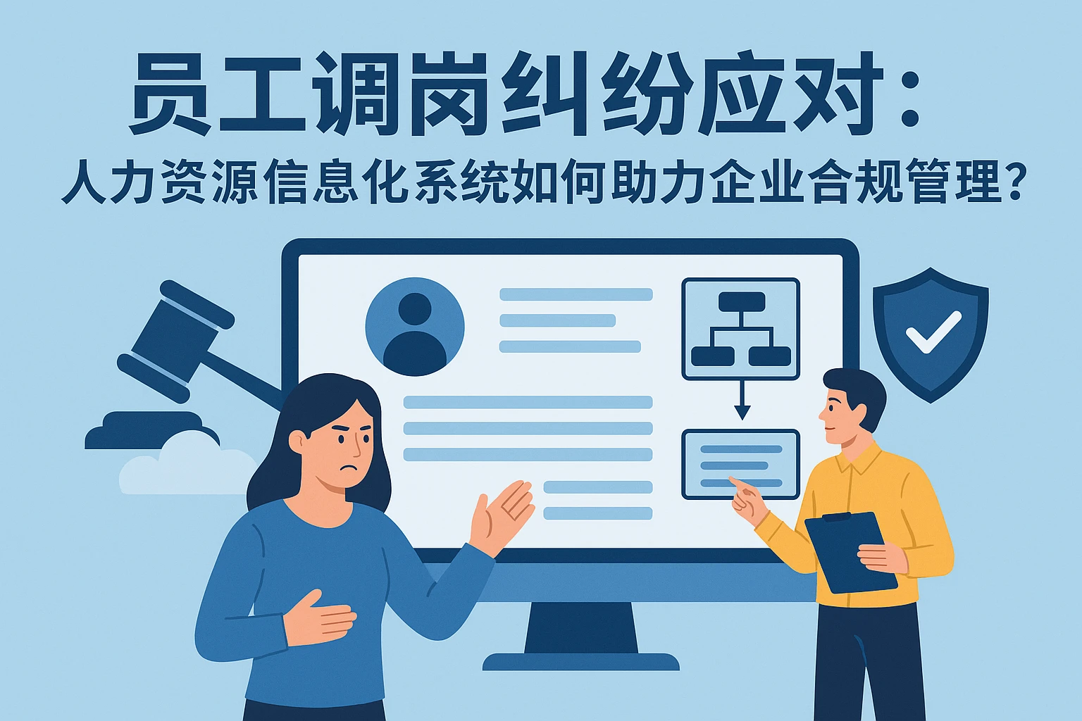 员工调岗纠纷应对：人力资源信息化系统如何助力企业合规管理？