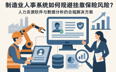 制造业人事系统如何规避挂靠保险风险？人力资源软件与数据分析的合规解决方案