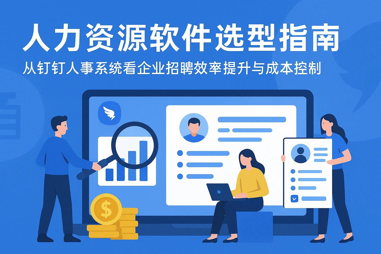 人力资源软件选型指南：从钉钉人事系统看企业招聘效率提升与成本控制