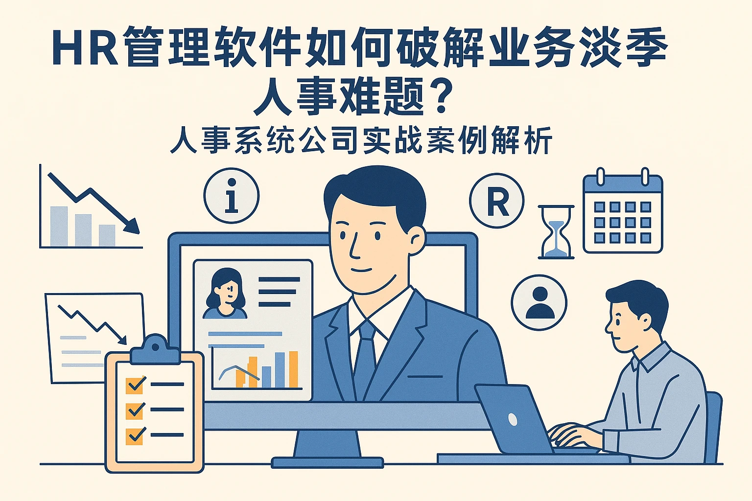 HR管理软件如何破解业务淡季人事难题？人事系统公司实战案例解析